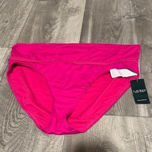 Lauren Ralph Lauren Bright Pink One-Piece Swimwear